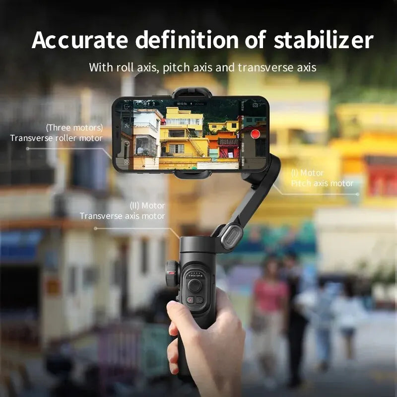 Cinematic AI Smartphone Stabilizer